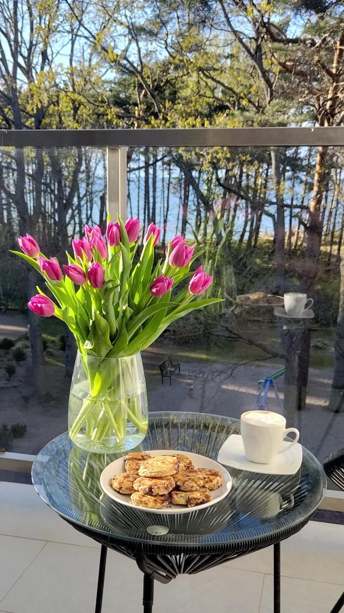 Lucky40 - Apartament Z Widokiem Na Morze, Spa Gratis, Dwie Sosny Ustronie Morskie Kültér fotó
