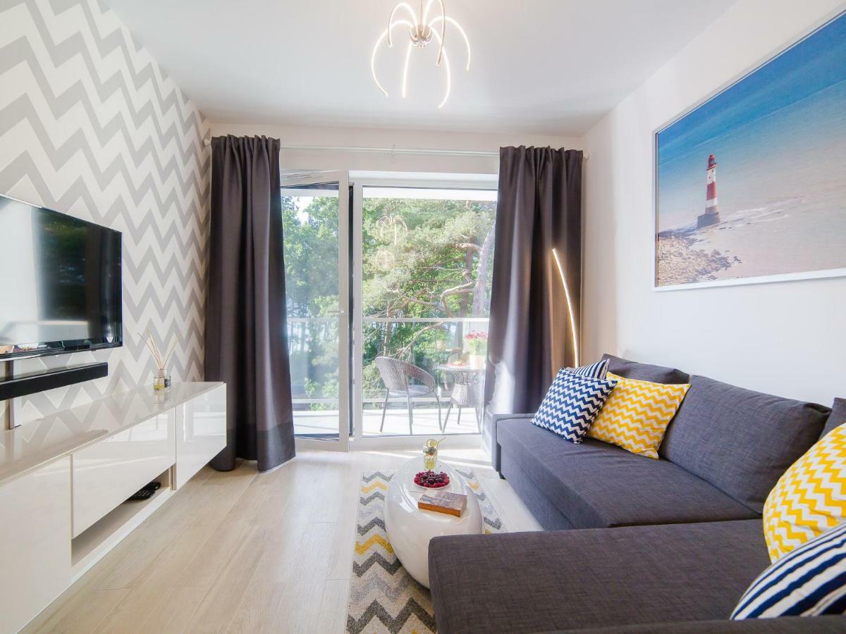 Lucky40 - Apartament Z Widokiem Na Morze, Spa Gratis, Dwie Sosny Ustronie Morskie Kültér fotó
